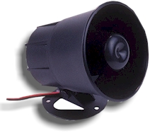 Weatherproof External / Internal Siren. Ideal as a deterrent when an intruder has been detected. Would also give and extra audible alert for neighbours or security staff.